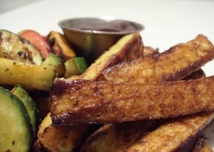 BBQ Tofu Fries 002