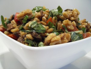 Roasted Vegetable Farro salad 001