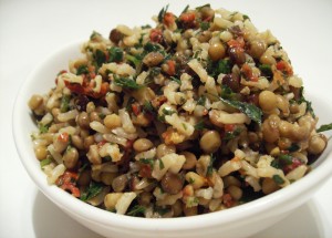 Mediterranean Lentil Salad 003
