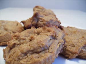 Dark chocolate stuffed peanut butter cookies 004